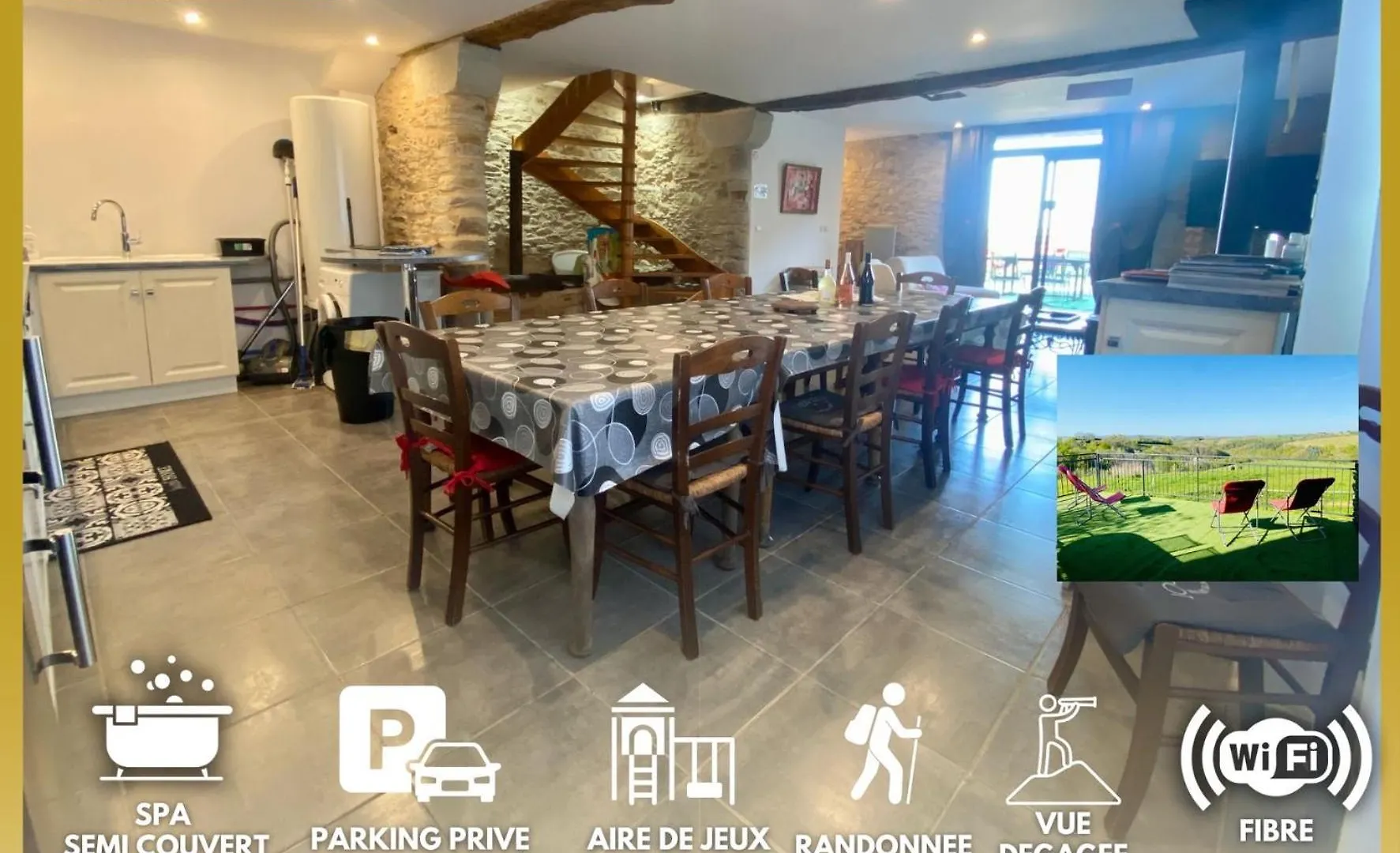 Villefranche-dʼAlbigeois La Bouriote - L'Etable 빌라